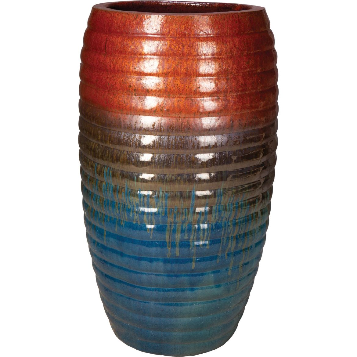 Picture of 20 in. Calle Vase - Sunset over Azul